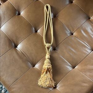 10 Decorative Curtain Tie Backs Gold